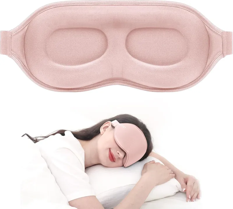 MZOO Luxury Sleep Mask for Back and Side Sleeper