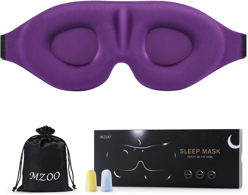 MZOO Sleep Eye Mask for Side Sleeper